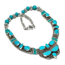 Turquoise Bead Necklace