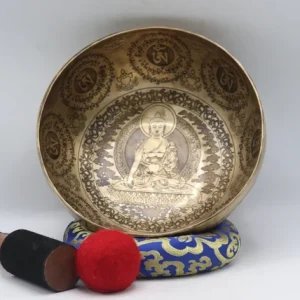 Handmade Singing Bowl (Buddha Engraved)
